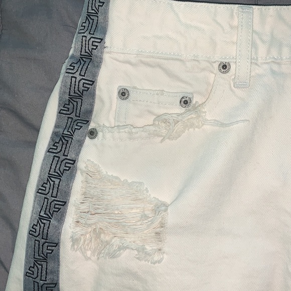 LF white zip Jean skirt - Picture 6 of 6